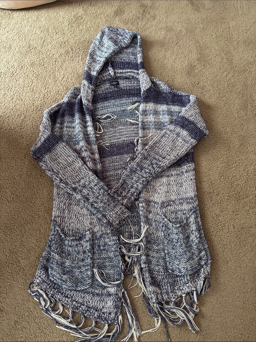 American Eagle Crochet Style Cardigan